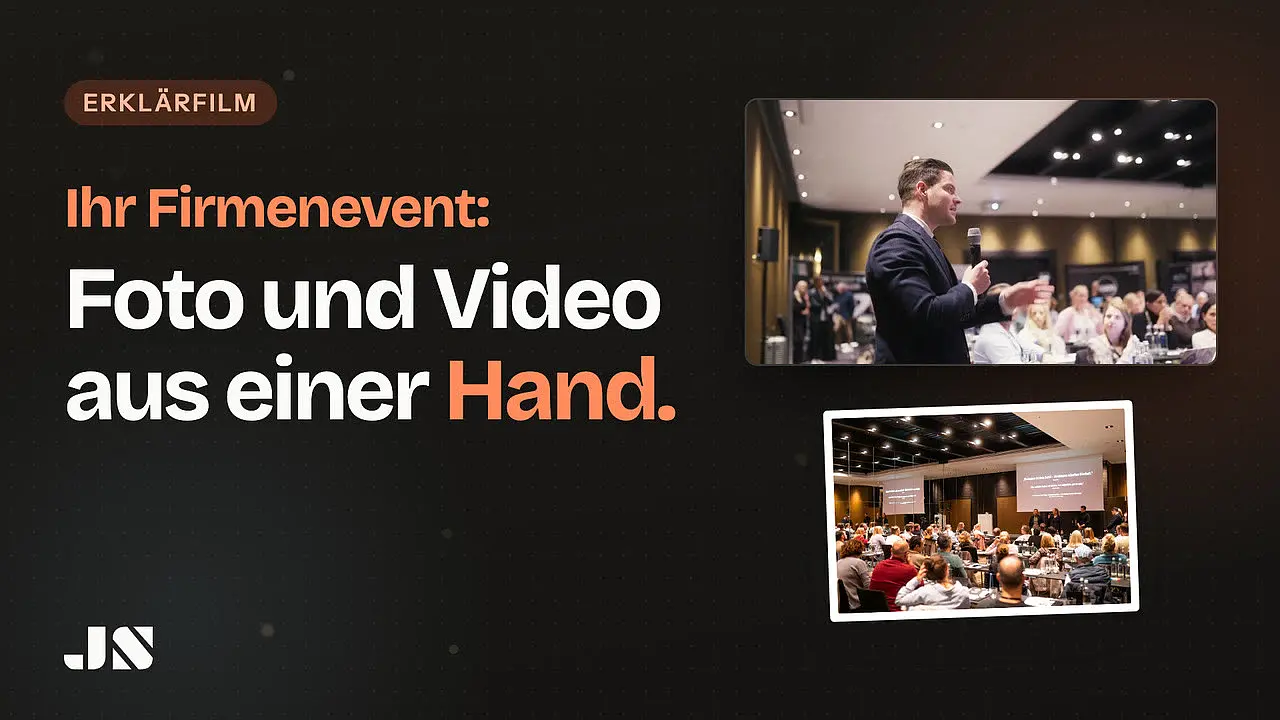 Video-Vorschaubild: Erklärfilm: Foto und Video für Ihr Firmenevent