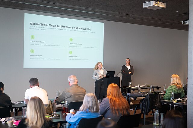 Vortrag über Social Media für Praxen beim Teamworkshop 2026