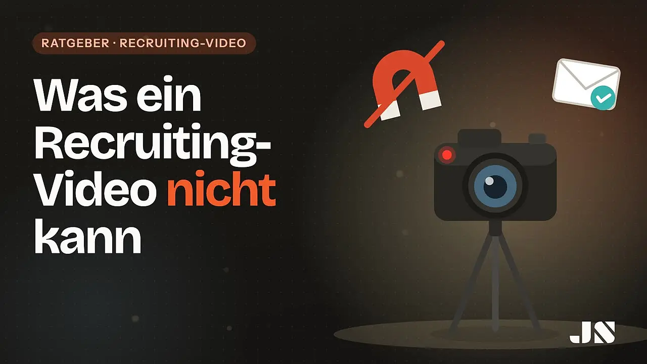 Video-Vorschaubild: Erklärfilm: Grenzen eines Recruiting-Videos