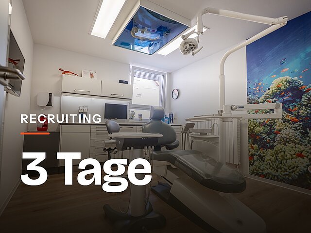 Recruiting für eine Zahnarztpraxis: in 3 Tagen zum Dreh